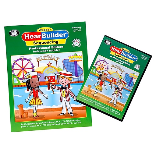 Super Duper Webber HearBuilder Sequencing Software Program PRO CD
