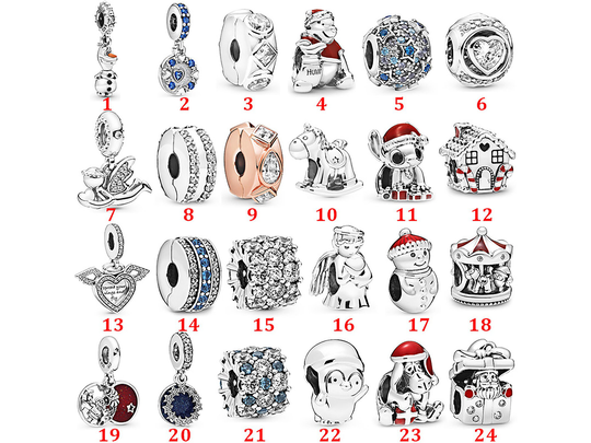 Pandora Ale S925 Silver Charm, Pandora Christmas Gingerbread House Charm Collection, Clip Charms For Bracelet