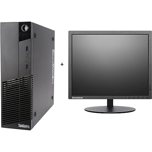 Lenovo ThinkCentre M91 Refurbished Desktop Computer, Intel i3, 8GB RAM, 128GB SSD