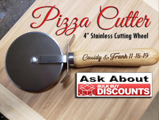 Wedding Favor, Party Favors, Pizza Cutter, Personalized Laser Engraved Cutter