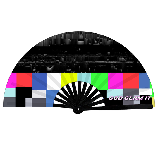 Screen Time Hand Fan