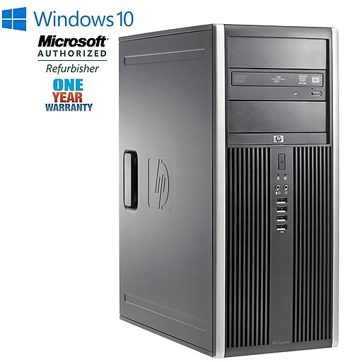 Refurbished Hp 8200 Elite Tower Intel Core I7 2600 3.4 Ghz 8Gb Ram 2Tb Hard Drive Windows 10 Pro (652012772170)