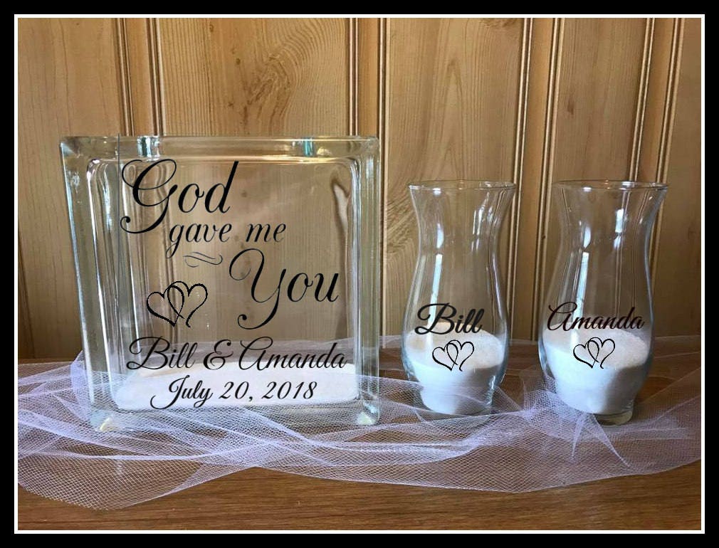 Unity Sand Ceremony Set, Blended Family Ceremony, Wedding Ceremony, Set, Personalized Unity, Set