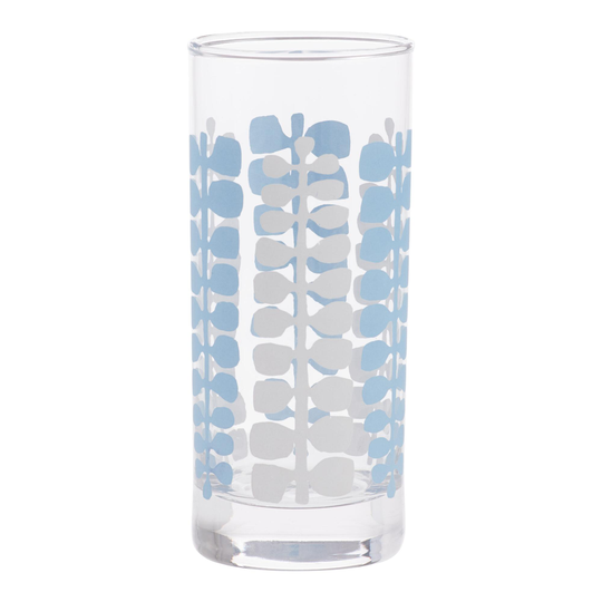 Jen Hewett Blue Ancient Fern Glass by World Market