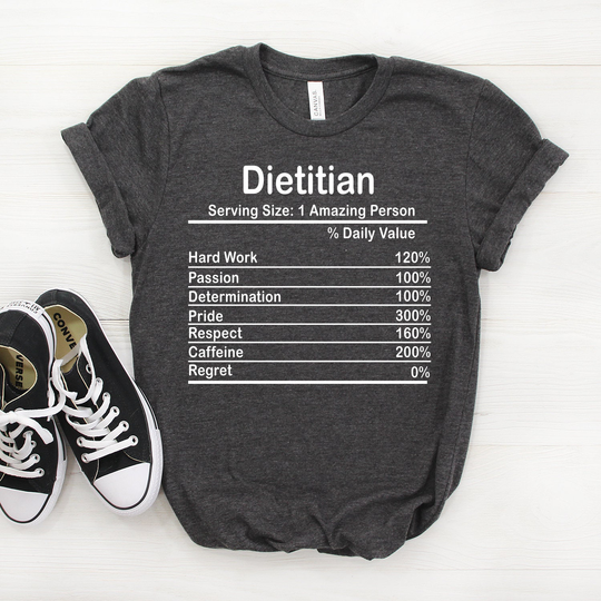 Personalized Dietitian Nutrition Facts Shirt, Gift, T Shirt, Tshirt, Tee