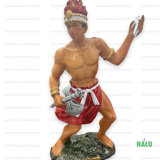 12" Shango Statue/ Estatua De Chango/ Santeria