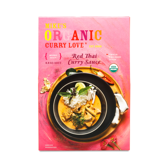 Mike's Organic Curry Love Organic Red Thai Curry Sauce 8.8 oz box