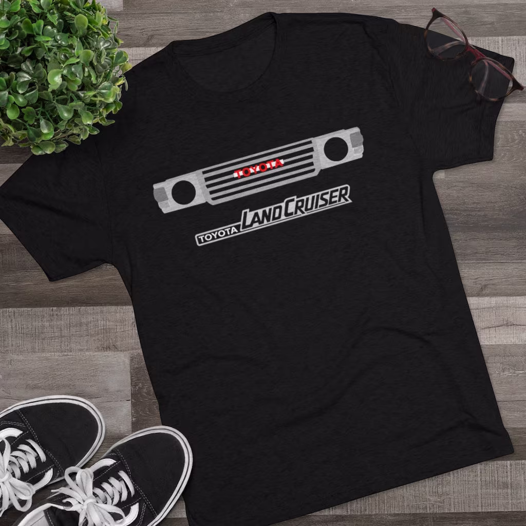 Fj60 Tee, Land Cruiser Tri Blend T Shirt - Reefmonkey