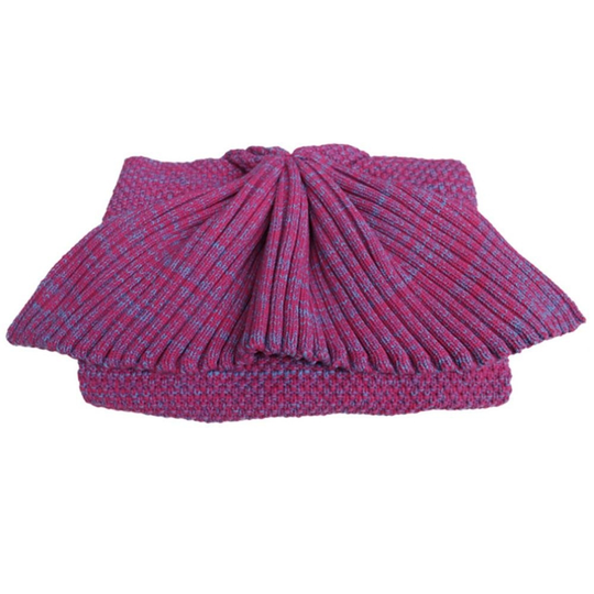 Mermaid Tail Sofa Thick Blanket Throw Woolen Blending Gift red adult