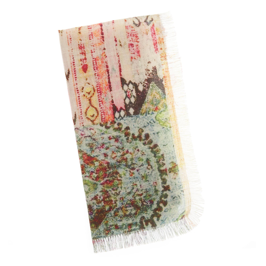 Multicolor Patchwork Haveli Napkins Set of 4 by World Market