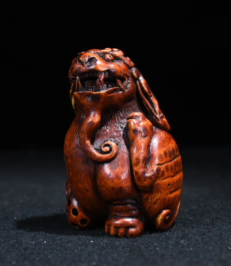 Chinese Antique Natural Bamboo Root Handle Pieces Are Purely Hand Carved With Exquisite Patterns Which Very Precious & Rare To Collect