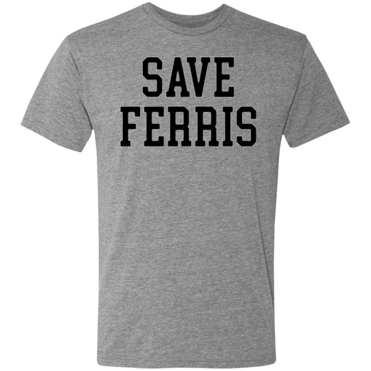 Save Ferris Tri-Blend Tee