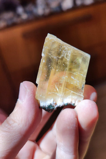 Calcite Crystal in Matrix