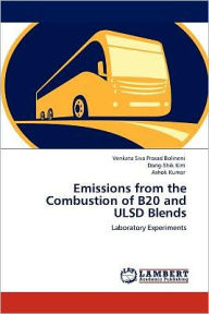 Emissions from the Combustion of B20 and Ulsd Blends Venkata Siva Prasad Bolineni Author