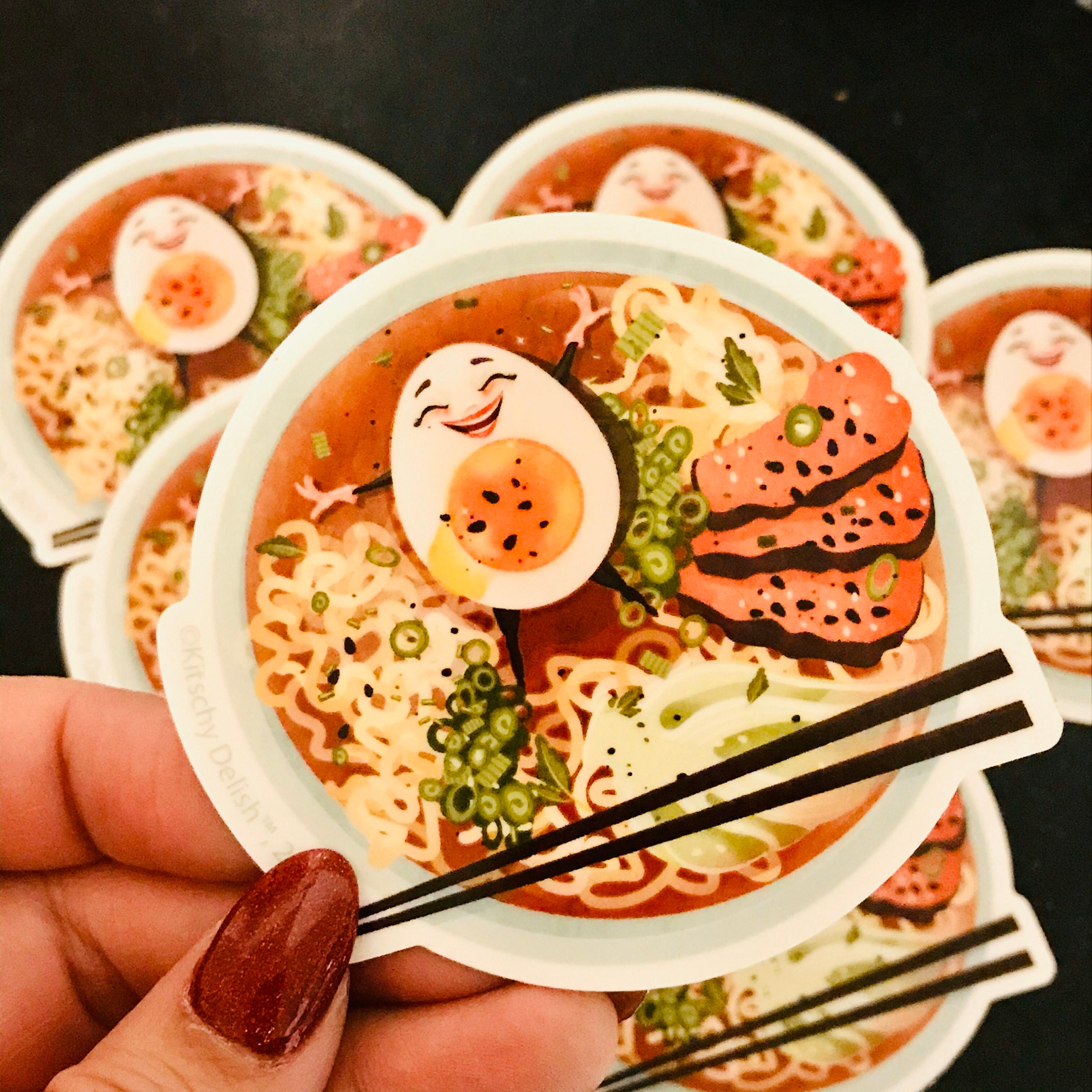 Ramen Sticker 3x3 Vinyl