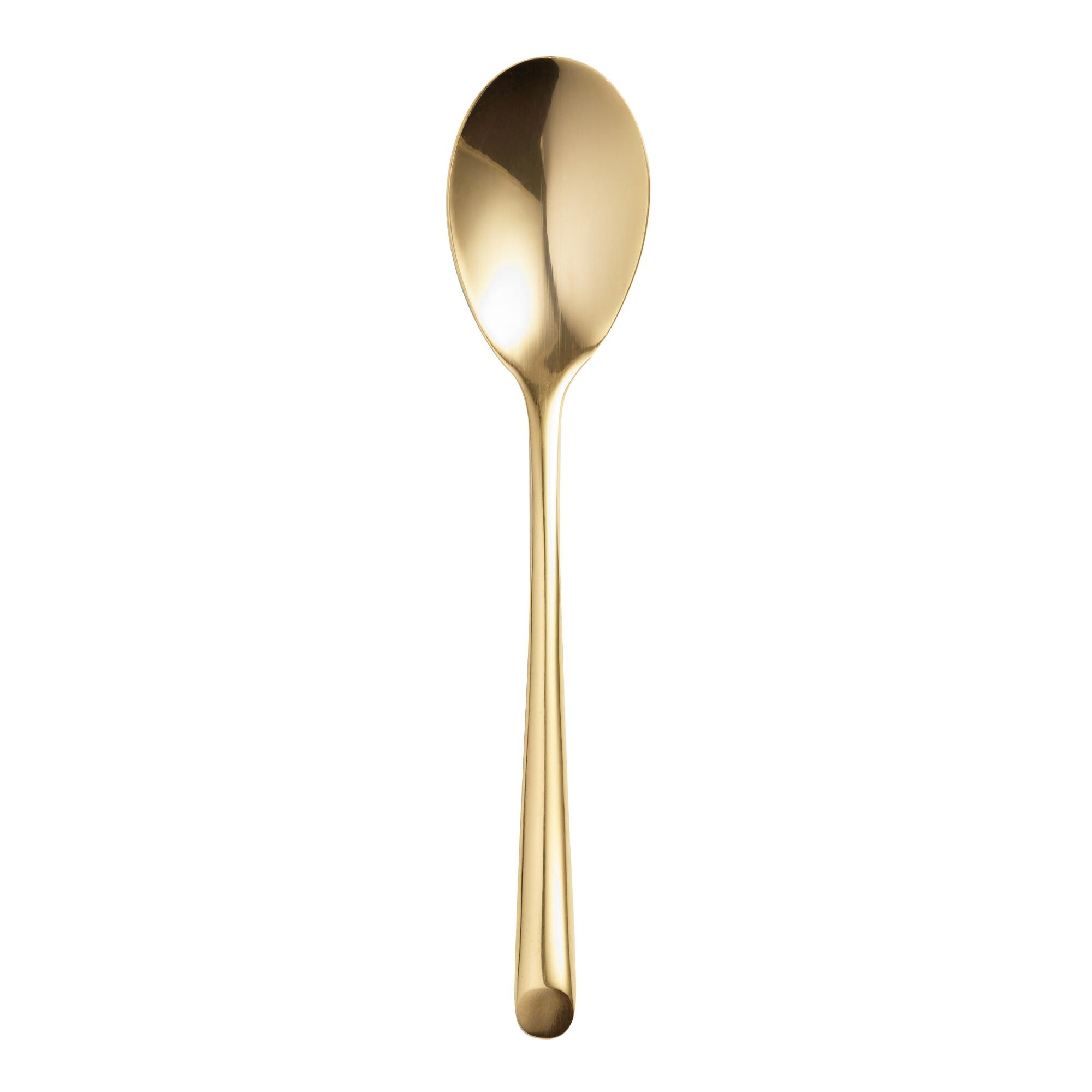 Gold Wave Teaspoons Set of 4 by World Market