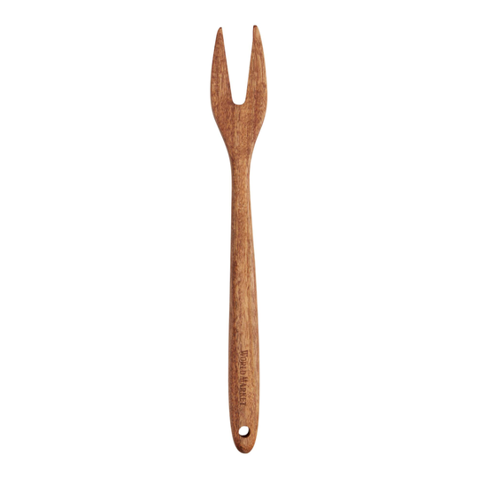 Acacia Wood Serving Fork: Brown by World Market