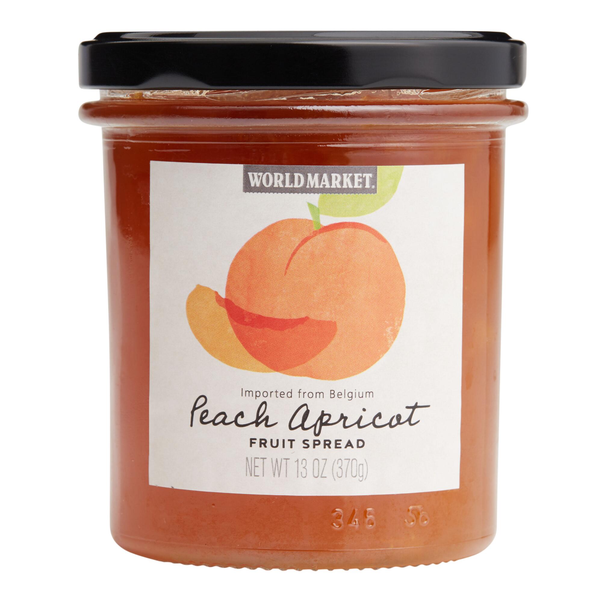 World Market Peach Apricot Fruit Spread Set of 2 by World Market