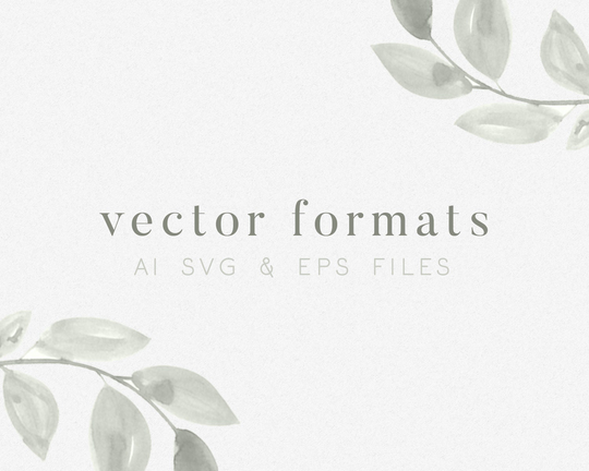 Vector Files For Premade Logo Designs, .svg, .ai, .eps Formats, Branding Bundle