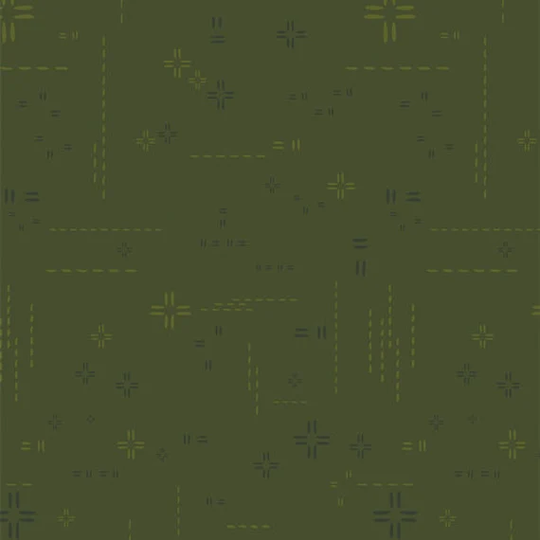 Topiary, Decostitch Elements, Green Quilting Cotton Blender Fabric, Art Gallery Fabrics