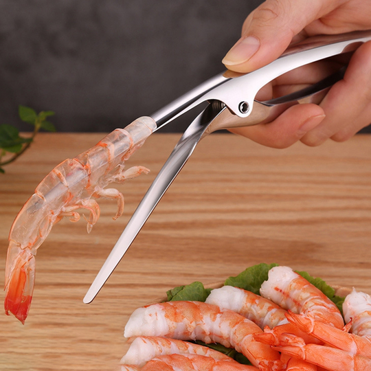 Shrimp Cleaner Anti-rust Labor-saving Anti-deform Multi-purpose Prawn Peeler for Home