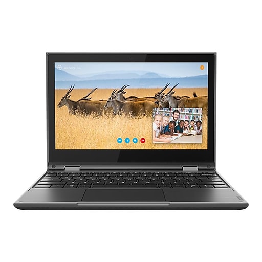 Lenovo 300e (2nd Gen) 82GK 11.6" Notebook, AMD 3000 Series 3015e, 4GB Memory, 128GB SSD, Windows 10 Pro (82GK0010US)