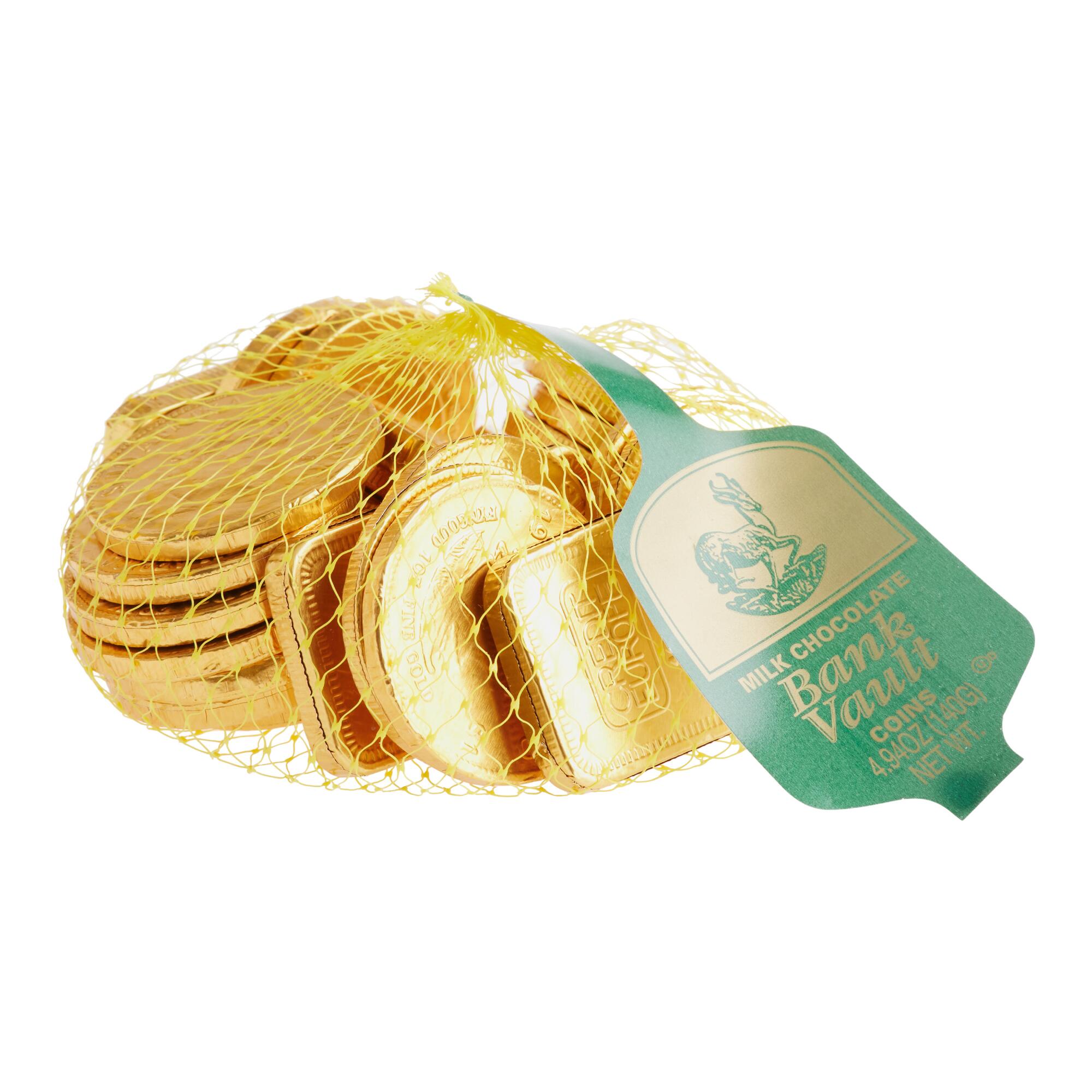 Steenland Mesh Bag of Bank Vault Coins, Set of 10 by World Market