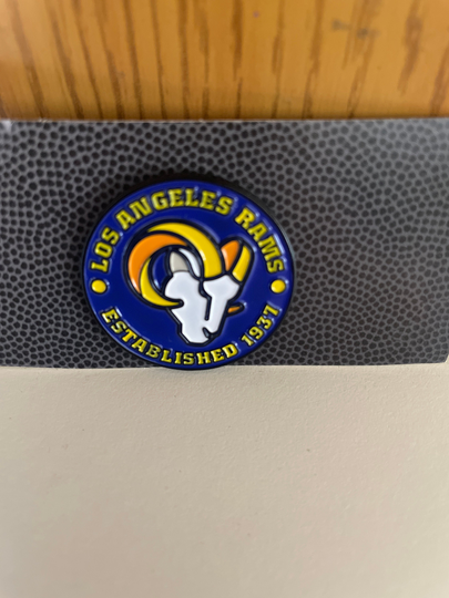 Rams Est. 1937 Pin Hat Lapel Collector Rare