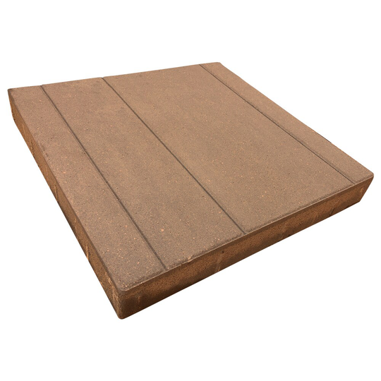 Pavestone 16x16 Avant 16-in L x 16-in W x 2-in H Sandstone Blend/Embossed Concrete Patio Stone in Brown | 11019747