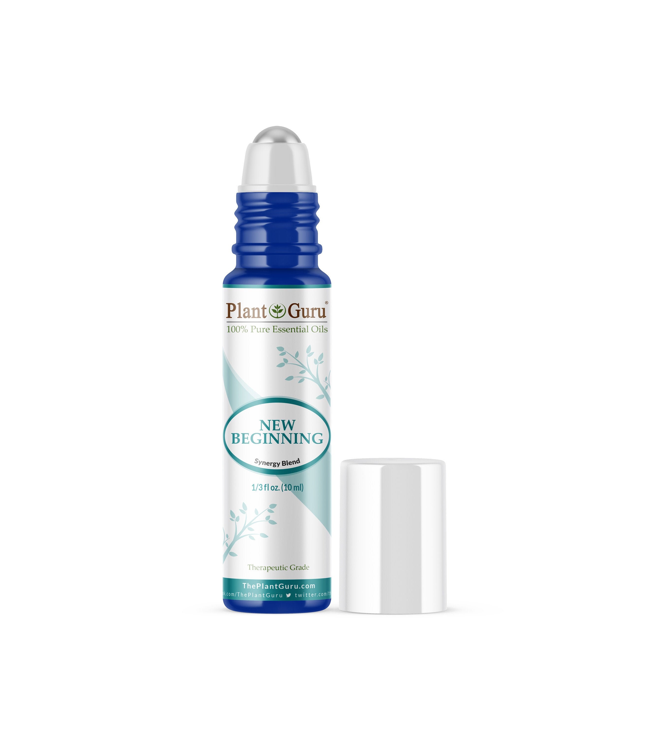 New Beginning Essential Oil Blend Roll On 10 Ml. 100% Pure Therapeutic Grade For Confidence, Meditation & Yoga