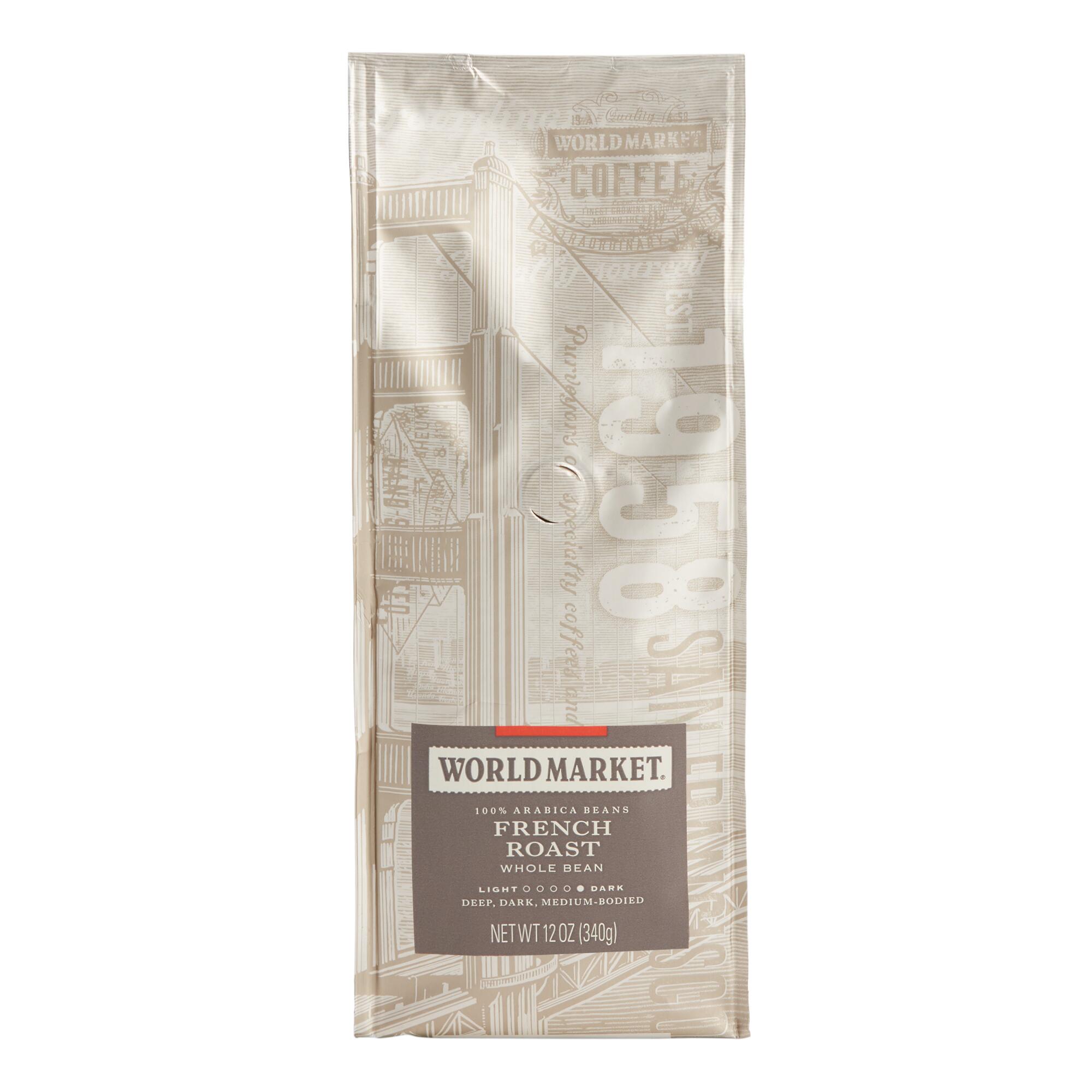 12 Oz. World Market French Roast Whole Bean Coffee by World Market