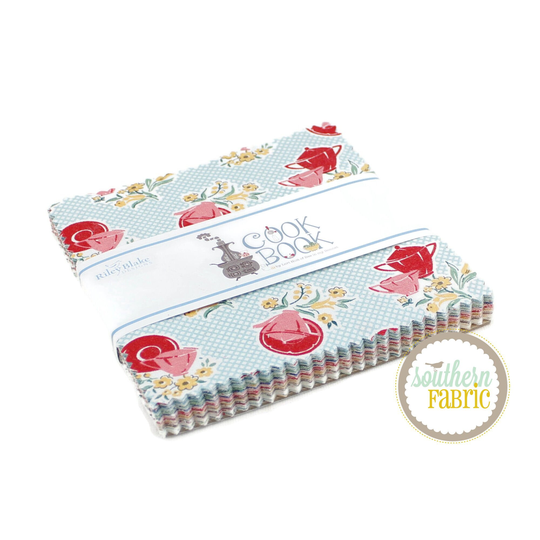 Cook Book - Charm Pack | 42 Pcs By Lori Holt For Riley Blake