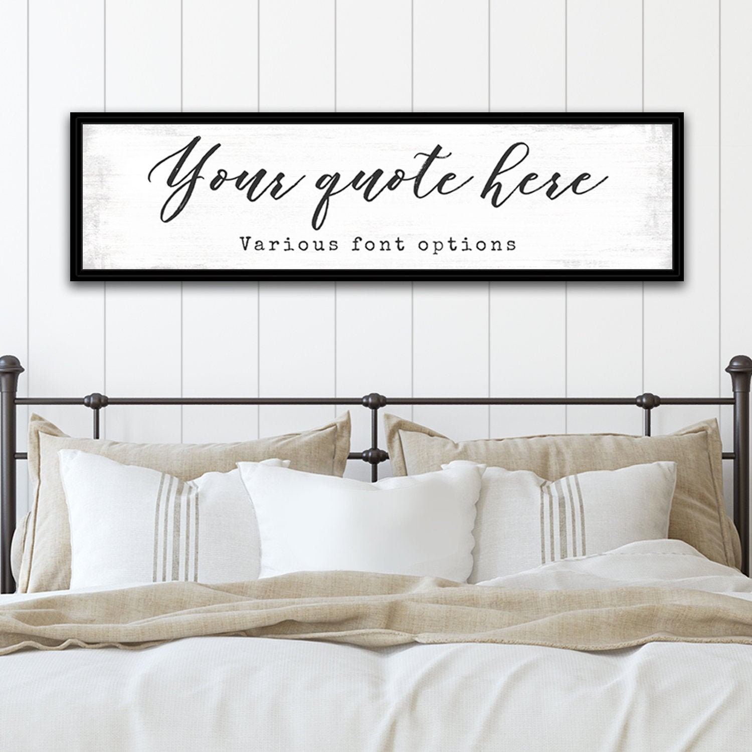 Prettyperfectstudio - Personalized Canvas Wall Art Custom Signs | Pretty Perfect Studio