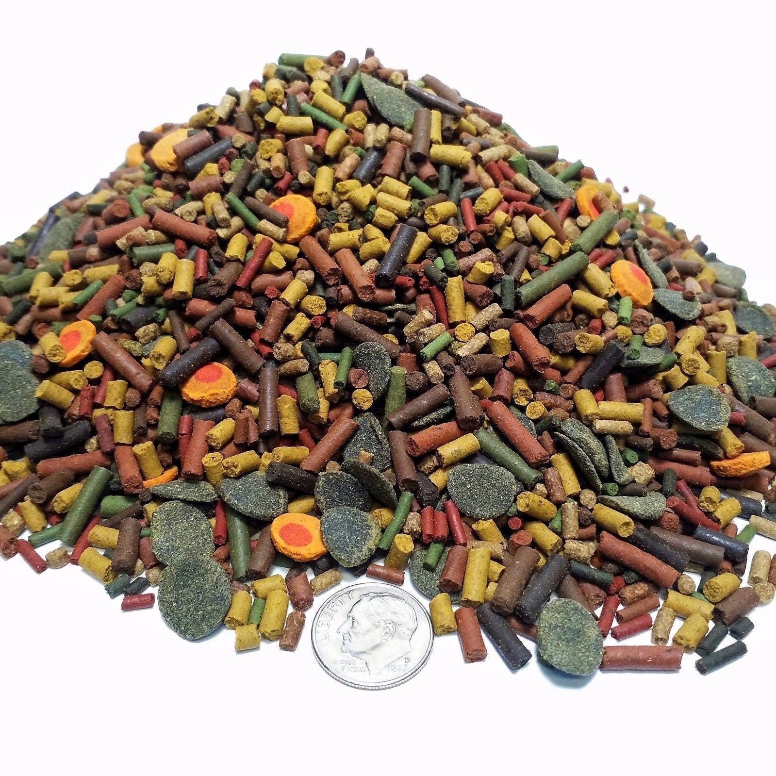 Gourmet Blend - Ultra 17 Blend, Freshwater Shrimp, Bottom Fish, Crayfish, Snails & All Tropical Fish. Gb-50
