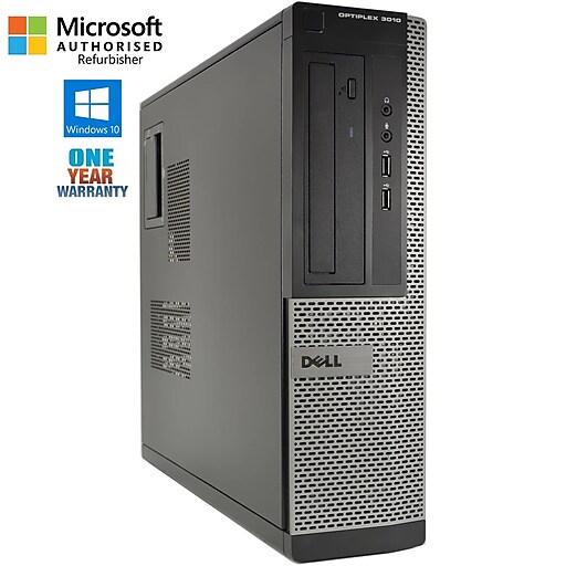 Dell OptiPlex 3010 Desktop Computer, Intel Core i5-3470 3.2GHz Processor, Refurbished
