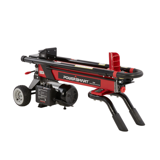 PowerSmart 6-Ton Electric Log Splitter in Red | PS90