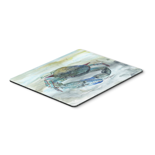 Caroline's Treasures SC2003MP Blue Crab Watercolor Mouse Pad, Hot Pad or Trivet, Large, multicolor