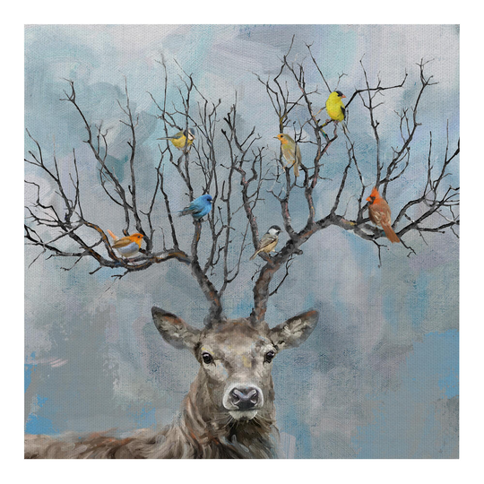 Nearest and Deerest Canvas Wall Art by World Market