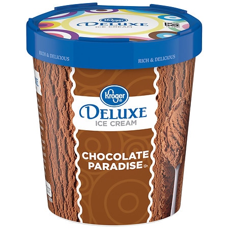 Kroger Deluxe Chocolate Paradise Ice Cream Tub - 16.0 fl oz