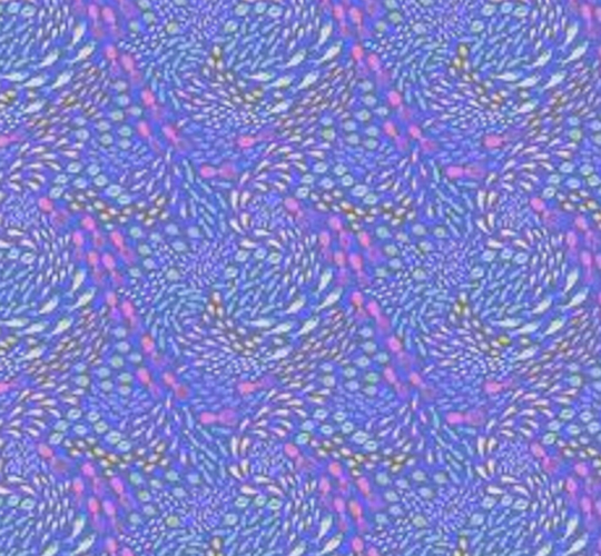 Sale Swirling Fish | Blend Fabrics Northern Seas Katy Tanis Blue, Aqua, Navy, Turquoise Cotton Woven Fabric By The Yard