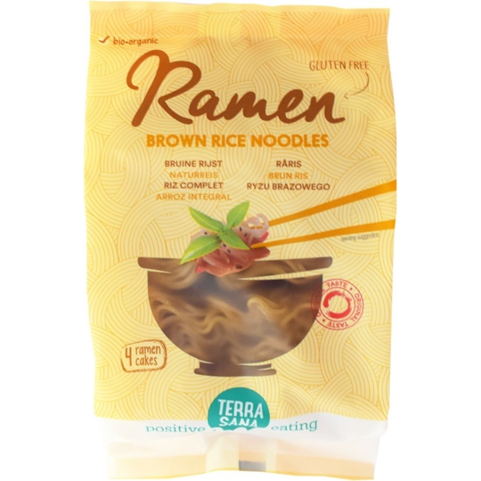 Terrasana natural rice ramen, gluten -free, 280g