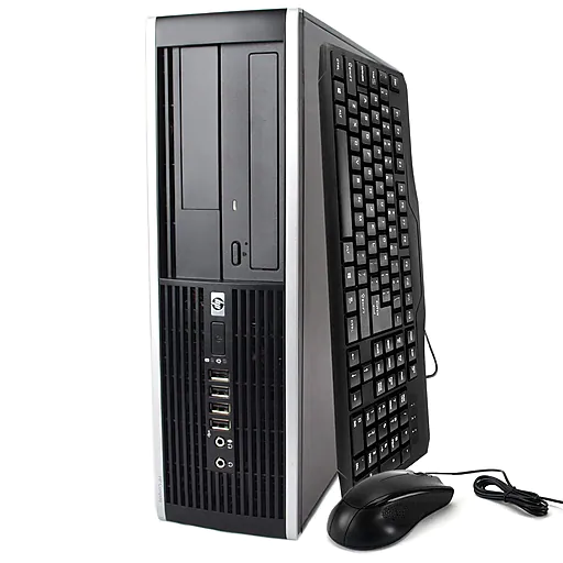 HP 8100 Elite Desktop Computer Intel Core I5 8GB RAM 240GB SSD Windows 10 Pro USB Mouse and Keyboard, Refurbished