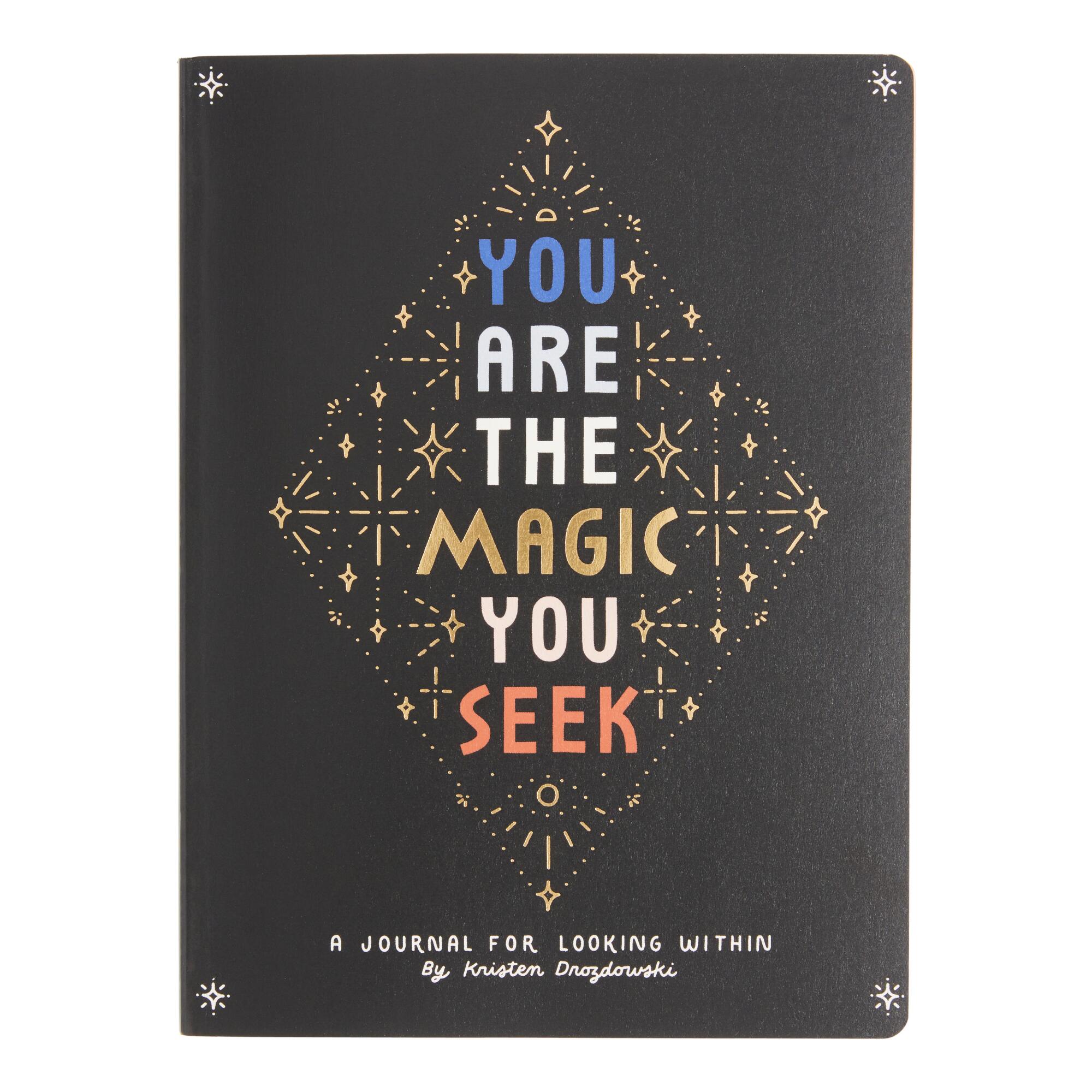 You Are The Magic You Seek Guided Journal by World Market