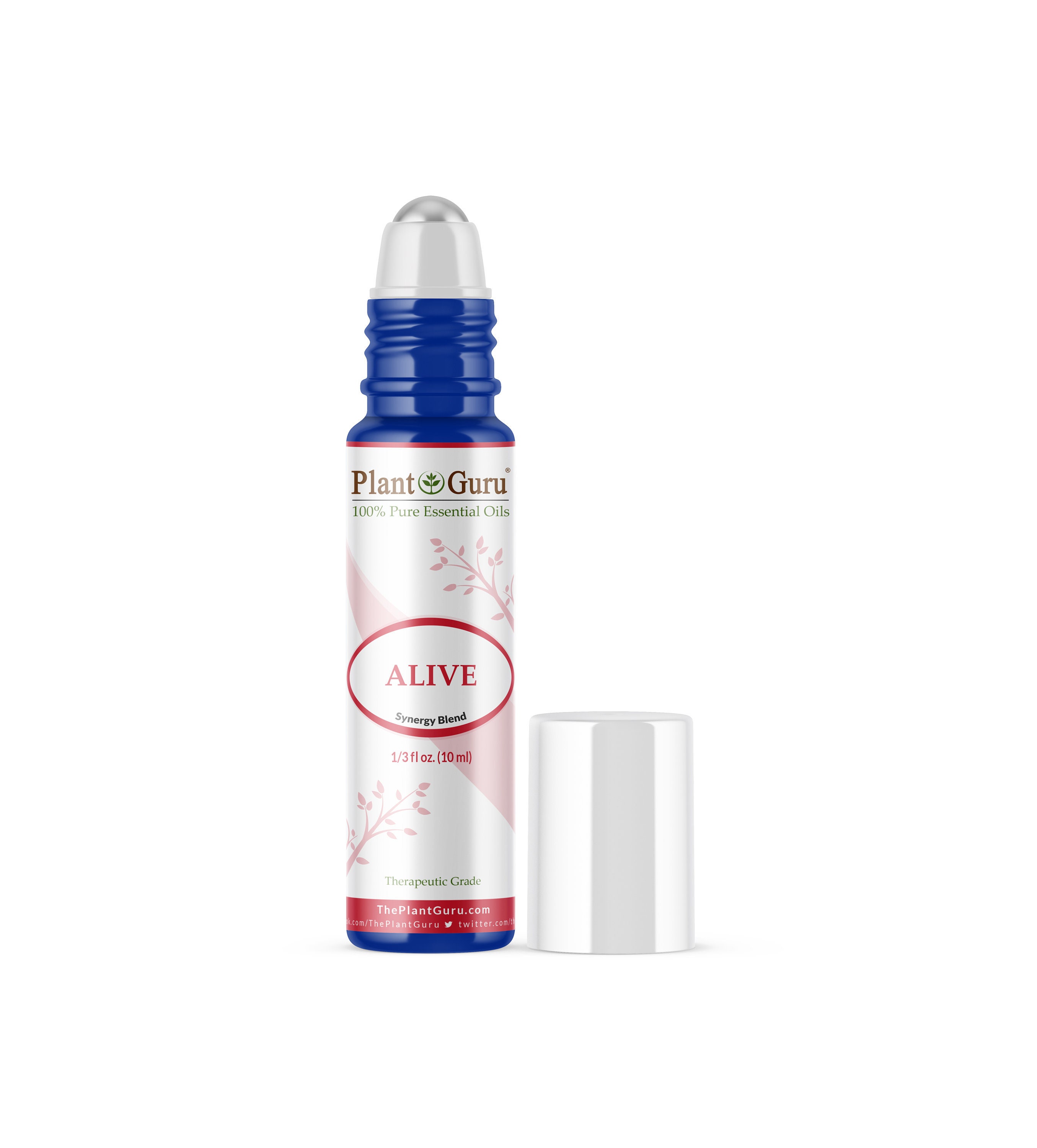 Alive Essential Oil Blend Roll On 10 Ml. 100% Pure Therapeutic Grade Oils For Energy, Skin Hair & Aromatherapy Diffuser