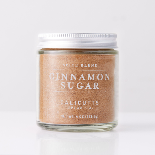 Cinnamon Sugar - Handcrafted Spice Blend 4 Ounces in Glass Jar, Preservative & Gluten-Free