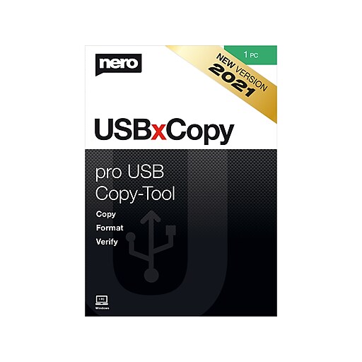 Nero USBxCopy for 1 PC, Windows, Download (AMER-10700200/649)