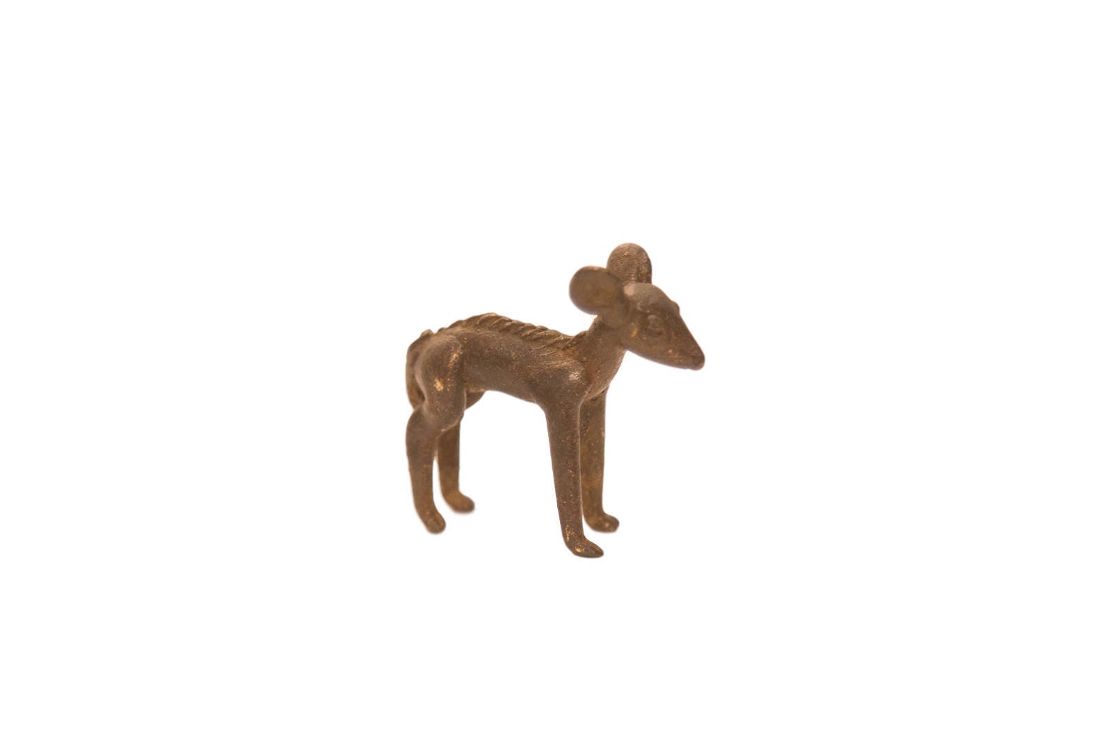 Vintage Female Impala | Ewe Bronze Gold Weight