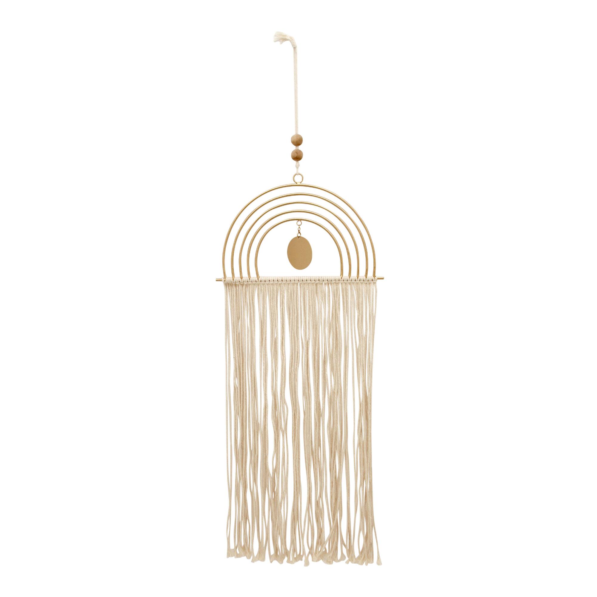 Gold Metal And String Rainbow Wall Hanging by World Market