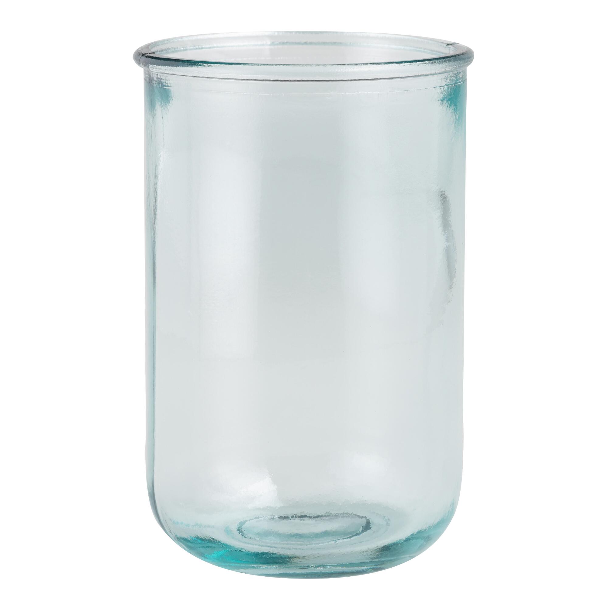 Aqua Recycled Glass Tumbler by World Market