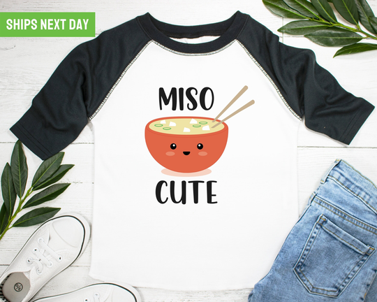 Boys Miso Cute Toddler Tee - Kids Clothes Funny Saying Shirt Food T Ramen Tshirt